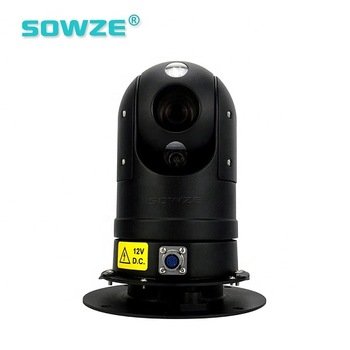 Rugged Car Roof Mounted PTZ Camera With Strong Magnetic Mount